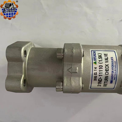 Original 31ND-11110 Hyundai válvula de verificação Assy para escavadeira R500/520